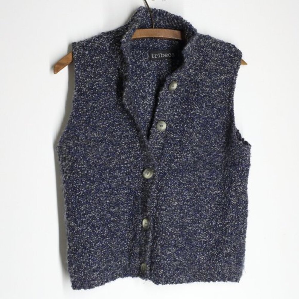 Tribeca button down sleeveless cardigan